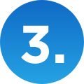 Number Three Icon